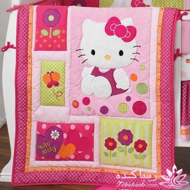 دوخت و تيكه دوزي سرويس خواب براي ني ني هاي خوشگل